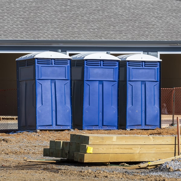 are there different sizes of porta potties available for rent in Ridgecrest NC